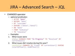 jql created after date|Advanced searching 